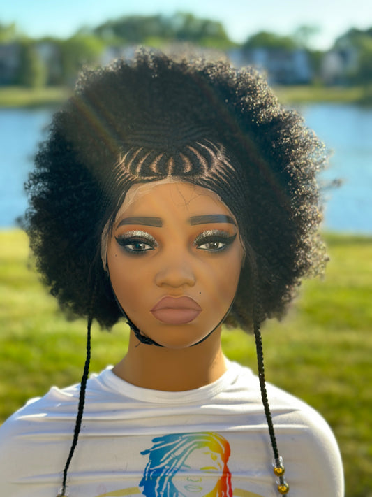 BRAID FRO WIG