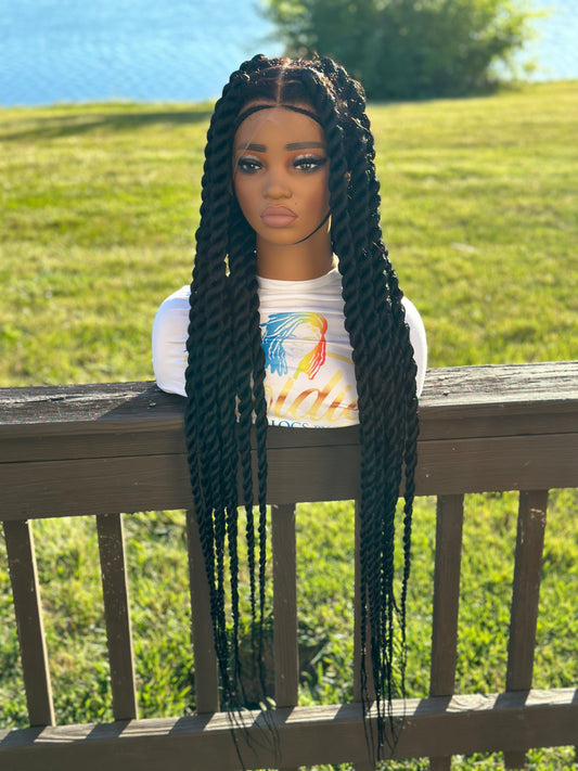 34 ROPE TWIST WIG