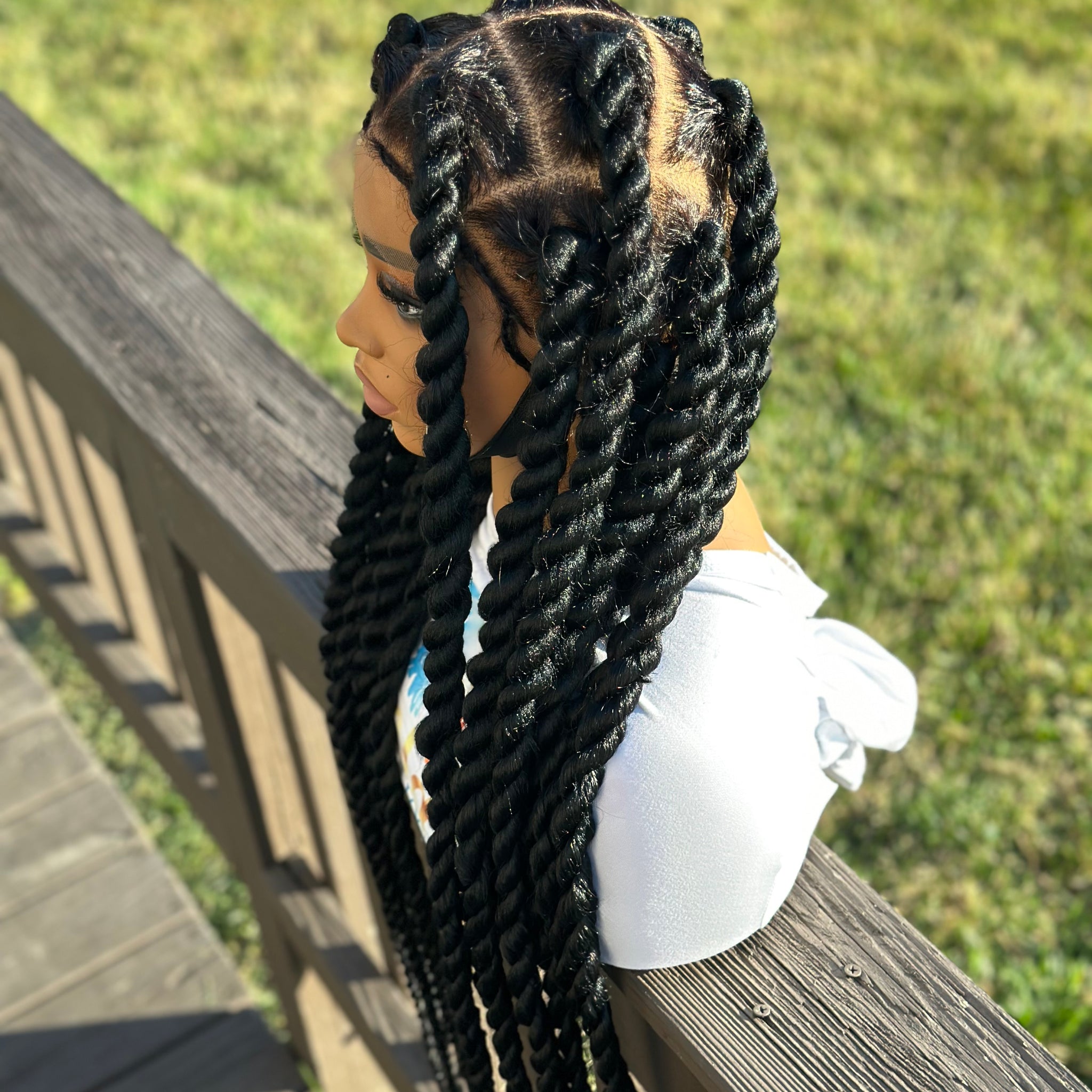 34 ROPE TWIST WIG