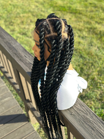 34 ROPE TWIST WIG