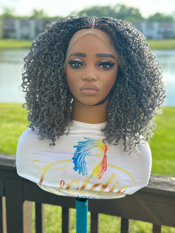 Microloc Twist wig (LACE FRONT)