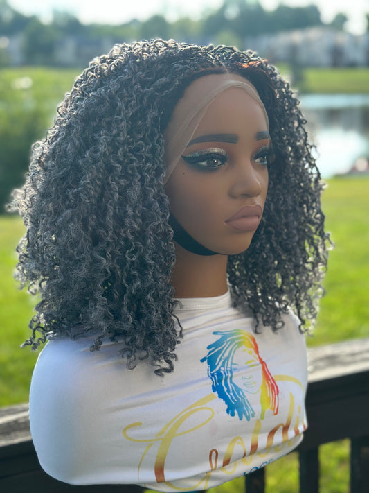 Microloc Twist wig (LACE FRONT)